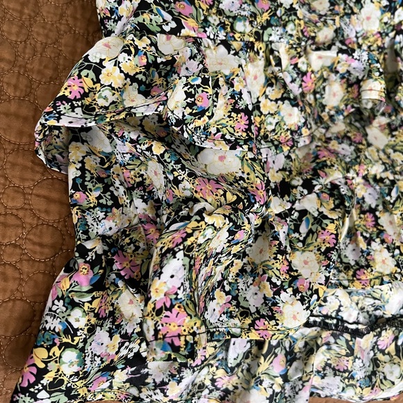 Code X Mode Multicolor Floral Print Button Down Dress - Picture 9 of 10